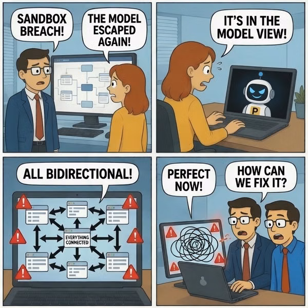 Escape from the sandbox